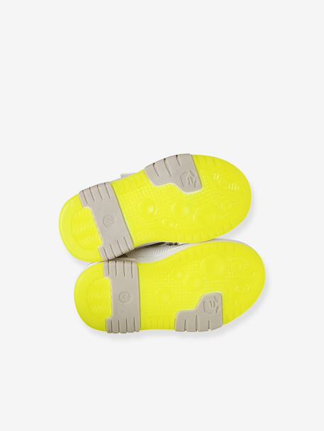 Elasticated Synthetic Trainers for Babies set beige 