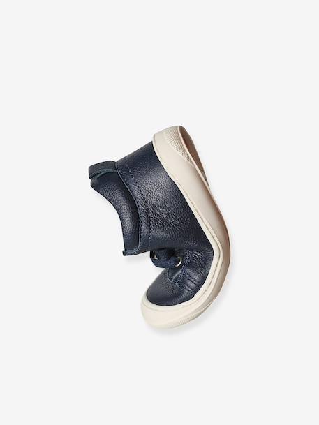 Soft Leather Lace-Up Boots, Designed for First Steps blue+camel+khaki+navy blue+set blue 
