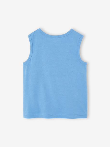 Pack of 2 Tank Tops for Boys set blue+set white 