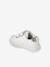 Trainers with touch 'n' close fastening for babies printed white 
