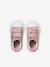 Striped Trainers with Hook-&-Loop Straps printed pink+striped blue 