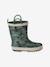 Wellies for Children, Designed for Autonomy printed green+set blue 