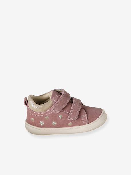 Soft Leather Ankle Boots for Babies, Designed for First Steps bronze+gold+mauve+old rose+printed beige+printed blue+printed green+printed pink+rose+rosy+set pink+turquoise 