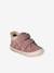 Soft Leather Ankle Boots for Babies, Designed for First Steps bronze+gold+mauve+old rose+printed beige+printed blue+printed green+printed pink+rose+rosy+set pink+turquoise 