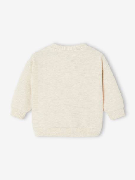Miffy Unisex Sweatshirt for Babies marl beige 