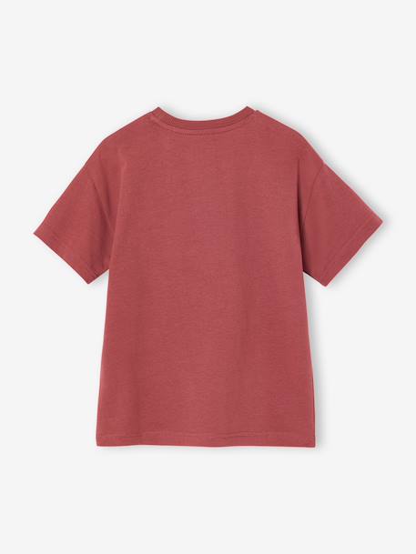 Short-Sleeved T-Shirt for Boys terracotta 