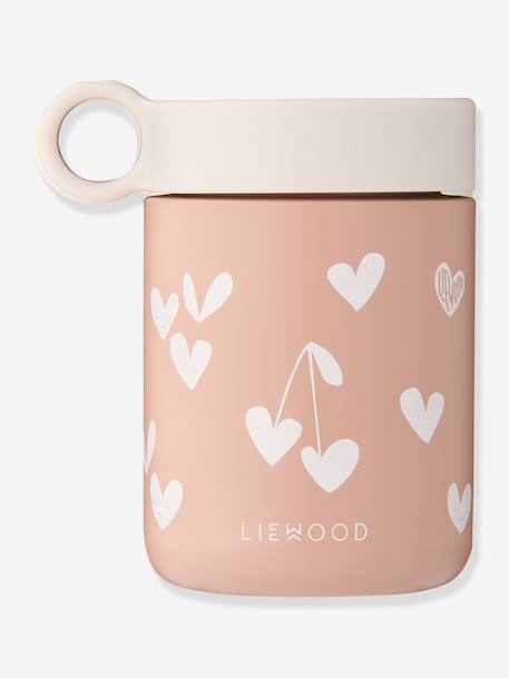 Kiani Insulated Lunch Box, LIEWOOD blue+blush+nude pink+printed beige 