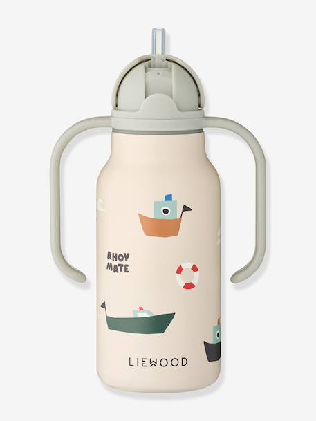 Kimmie Water Bottle 250 ml - LIEWOOD beige+deep blue+ecru+pale pink+rose+sandy beige 