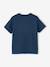 T-Shirt With Fun Motif for Boys aqua green+dusky pink+ocean blue 