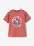 T-Shirt With Fun Motif for Boys aqua green+dusky pink+ocean blue 