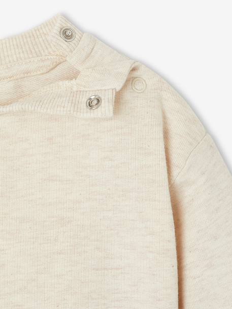 Miffy Unisex Sweatshirt for Babies marl beige 