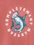 T-Shirt With Fun Motif for Boys aqua green+dusky pink+ocean blue 