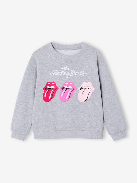 Rolling Stones girl's sweatshirt marl grey 