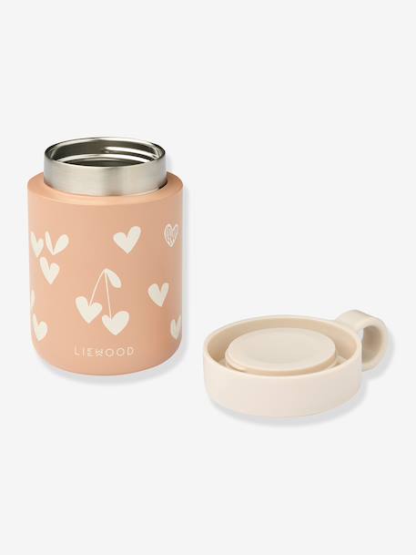 Kiani Insulated Lunch Box, LIEWOOD blue+blush+nude pink+printed beige 