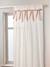 Dim-out cotton gauze tube curtain ecru 