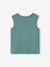 Surf Print Tank Top for Boys aqua green 