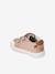 Fabric Trainers with Touch Fasteners, for Baby Boys dark brown+printed beige 