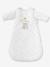 Sleep Bag with Removable Sleeves, UN CÂLIN SINON RIEN White 