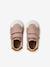 Fabric Trainers with Touch Fasteners, for Baby Boys dark brown+printed beige 