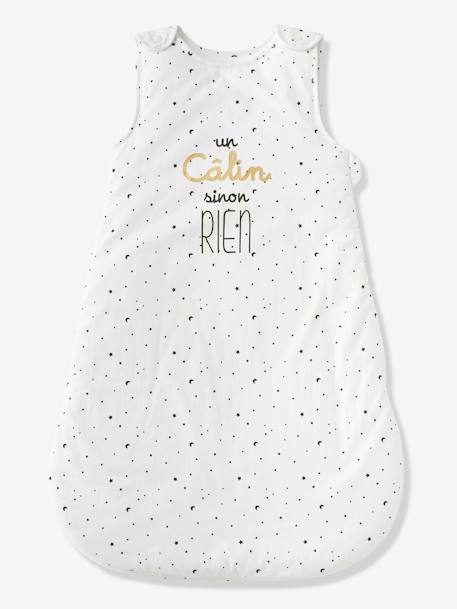 Sleep Bag with Removable Sleeves, UN CÂLIN SINON RIEN White 