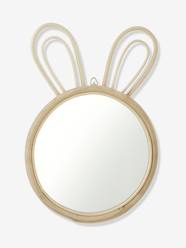 Bedding & Decor-Rattan Mirror, Rabbit