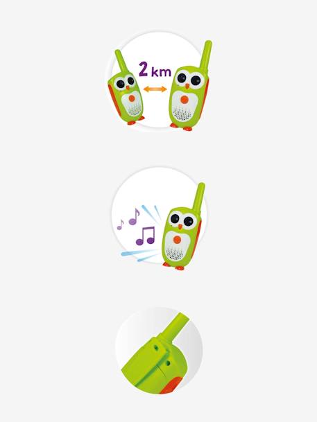 Walkie Talkie Junior, by BUKI Light Green 