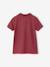 Short Sleeve Polo Shirt, Embroidery on the Chest, for Boys blue+BLUE MEDIUM SOLID WITH DESIGN+Green+pale yellow+terracotta+WHITE LIGHT SOLID WITH DESIGN 