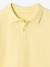 Short Sleeve Polo Shirt, Embroidery on the Chest, for Boys blue+BLUE MEDIUM SOLID WITH DESIGN+Green+pale yellow+terracotta+WHITE LIGHT SOLID WITH DESIGN 
