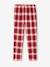 Men's Christmas capsule flannel pyjamas chequered red 