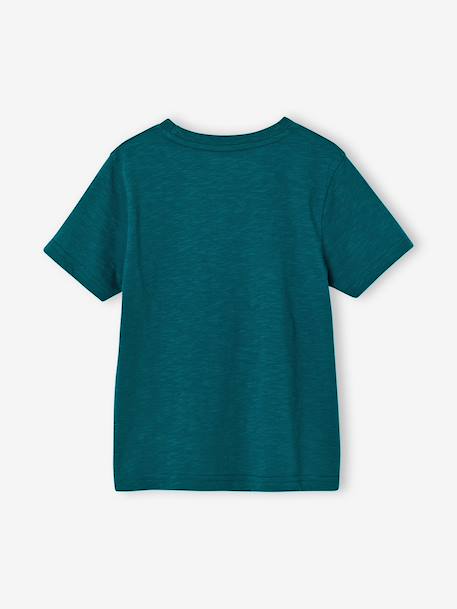 Fun Animal T-Shirt for Boys green+vanilla 