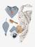 Newborn gift set grey blue 