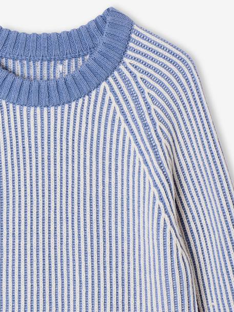 Knitted Jumper for Boys blue 
