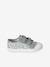 Girls' synthetic trainers with touch 'n' close fastening sage green 