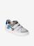 Trainers with Leather Hook-&-Loop Straps for Children ecru+set white 