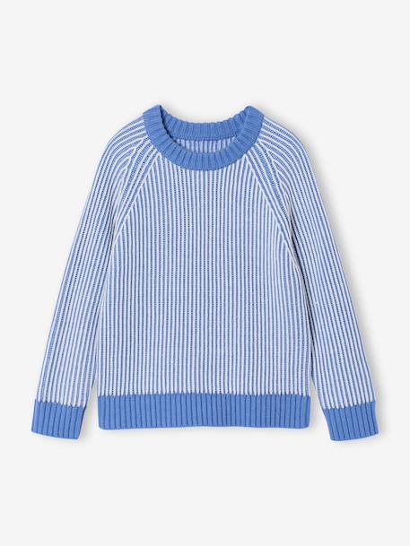 Knitted Jumper for Boys blue 