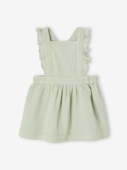 Baby-Dungaree Dress in Cotton Gauze, for Babies