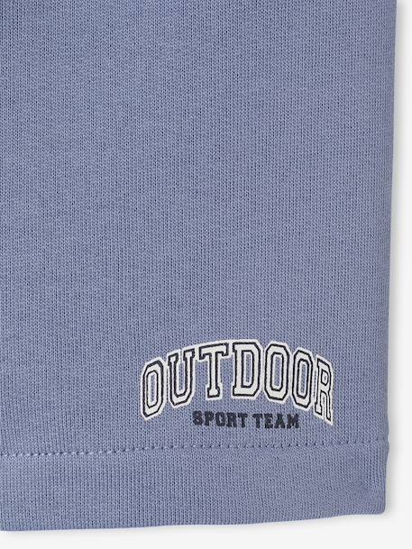 Bermuda Shorts for Boys ecru+medium blue 