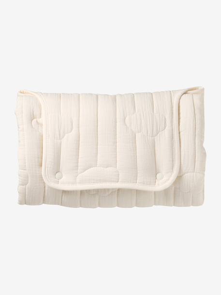Travel Changing Mat ecru+hazel+white 