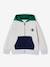 Zipped hooded sweatshirt for boys English green 