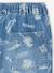 Easy-to-Slip-On Denim Bermuda Shorts for Boys denim grey+double stone+printed blue+stone+striped blue 