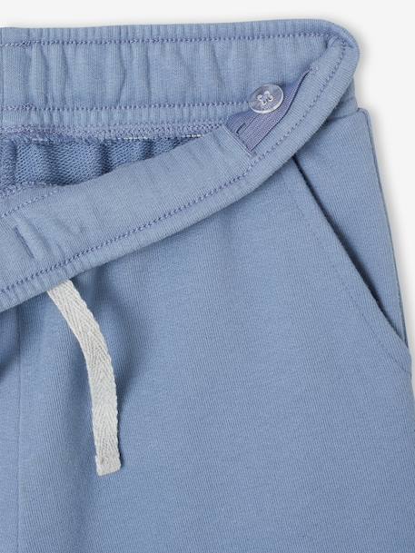 Boys' Fleece Bermuda Shorts chambray blue+Dark Blue+pecan nut 