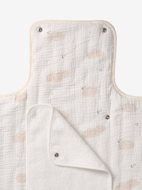 Travel Changing Mat ecru+hazel+white 