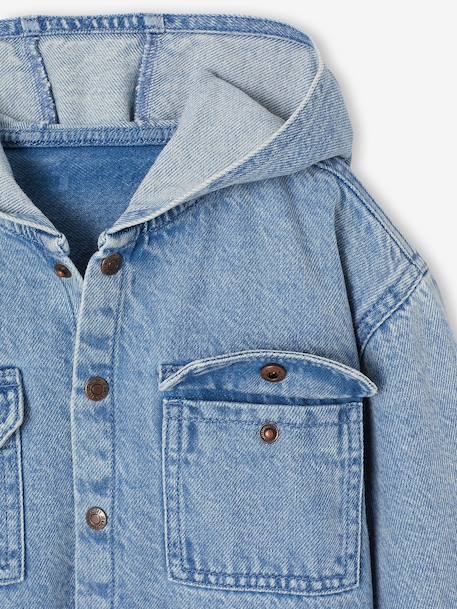 Boy's denim shirt double stone 