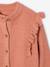 Fancy Ruffled Cardigan for Girls bronze+rosy 