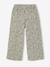 Wide-Leg Leggings with Honeycomb Effect for Girls coral+mauve+printed white+sage green 