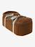 Soft faux fur moses basket ecru 