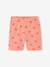 Pack of 2 girls' cycling shorts beige+coral 