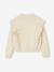 Knitted Jumper for Girls ecru 