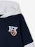 Boys' sports hooded sweatshirt navy blue 