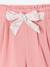 Cotton gauze shorts for girls blush+light blue 
